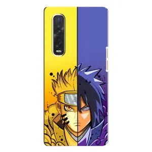 Купить Чохли на телефон з принтом Anime для Oppo Find X3 Pro (Naruto Vs Sasuke)