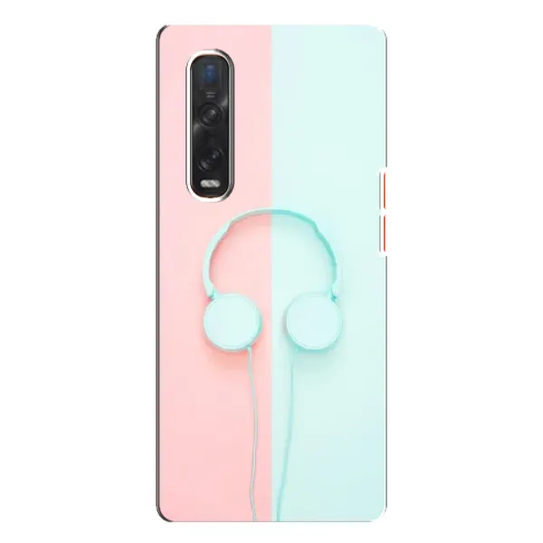 Чехол с рисунком «Наушники» для OPPO Find X3 Pro Чехол с рисунком «Наушники» для OPPO Find X3 Pro