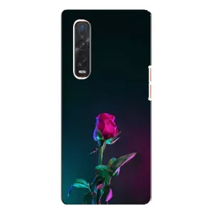 Чохли з принтом Троянд для Oppo Find X3 Pro (Нічна троянда)