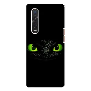 Чехол дракон Беззубик для Oppo Find X3 Pro (Глаза Беззубика)