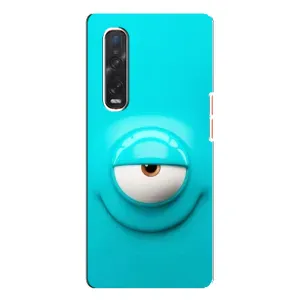 Чохли (ТПУ) (смішні стікери) для Oppo Find X3 Pro (Одноглазик)