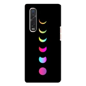 Чохол (ТПУ) з планетами на Oppo Find X3 Pro (Повнолуння)