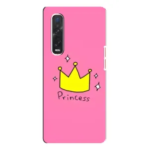 Девчачий Чехол для Oppo Find X3 Pro (Princess)
