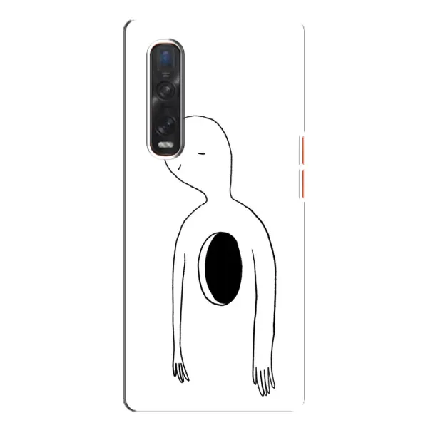 Чехол с рисунком «Пустота» для OPPO Find X3 Pro Чехол с рисунком «Пустота» для OPPO Find X3 Pro