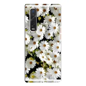 Чохол з ромашками на Oppo Find X3 Pro (Рамка в ромашках)