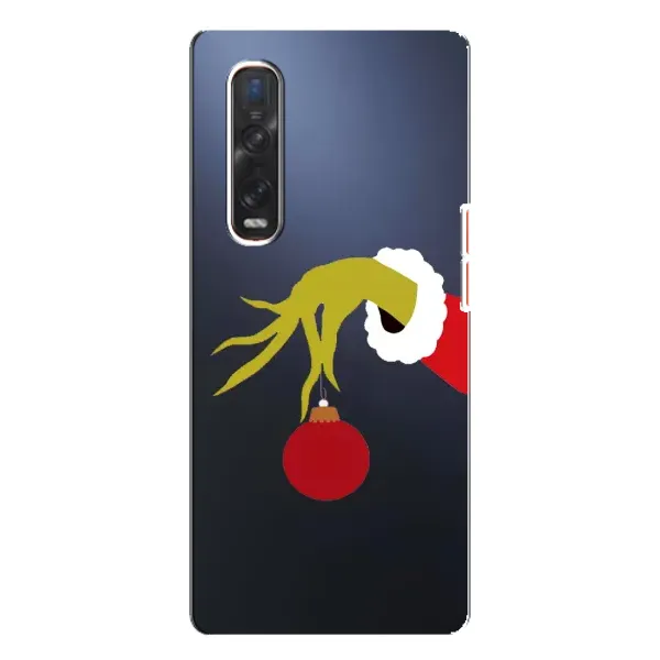 Чехол с рисунком «Рука Гринча» для OPPO Find X3 Pro Чехол с рисунком «Рука Гринча» для OPPO Find X3 Pro