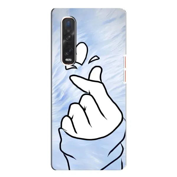 Чехол с рисунком «Сердечка знак» для OPPO Find X3 Pro Чехол с рисунком «Сердечка знак» для OPPO Find X3 Pro