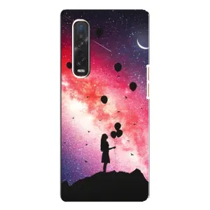 Силіконові Чохли Коханій людині для Oppo Find X3 Pro (Кулі в небі)