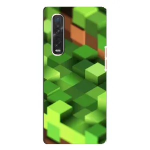 Чехлы для Oppo Find X3 Pro (Персонажи Майн Крафт) (Текстура)
