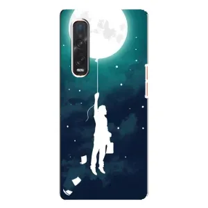 Чохол (ТПУ) з планетами на Oppo Find X3 Pro (To The moon)