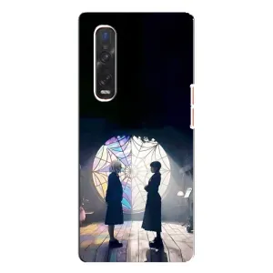 Чехлы с принтом Уэнсдей на Oppo Find X3 Pro (Уэнсдей и Энди)