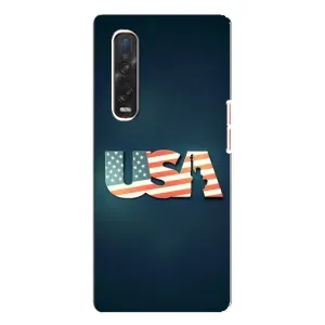 Чохол Прапор USA для Oppo Find X3 Pro (USA)