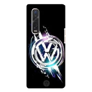 Чохол "Фольксваген" для Oppo Find X3 Pro (Volkswagen на чорному)
