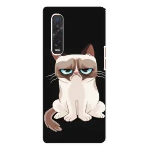 Чехол на тематику: Коты для OPPO Find X3 Pro (Взгляд кота)