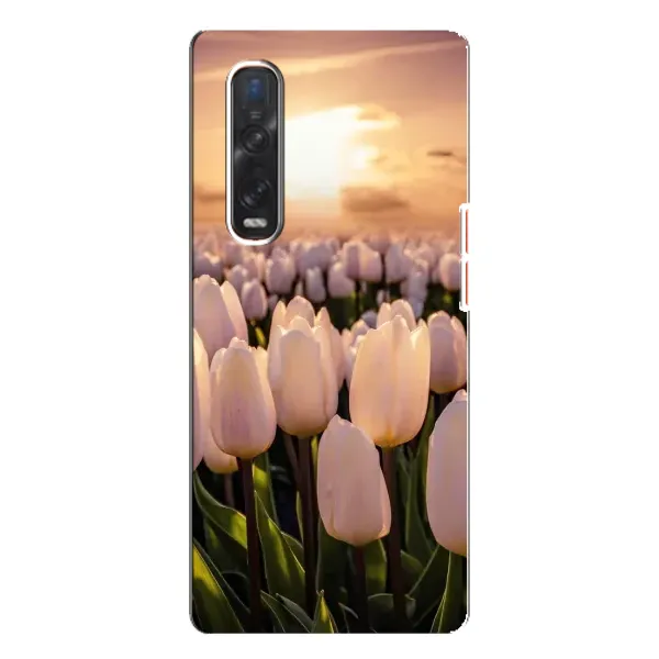 Чехол с рисунком «Закат с цветами» для OPPO Find X3 Pro Чехол с рисунком «Закат с цветами» для OPPO Find X3 Pro