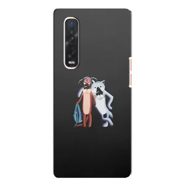 Чехол с рисунком «Шо, опять» для OPPO Find X3 Pro