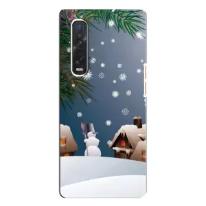 Чехлы на Новый Год Oppo Find X3 Pro (Зима)