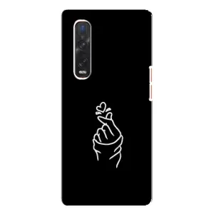 Чохол (Знак сердечка) для Oppo Find X3 Pro (Знак Сердечка)