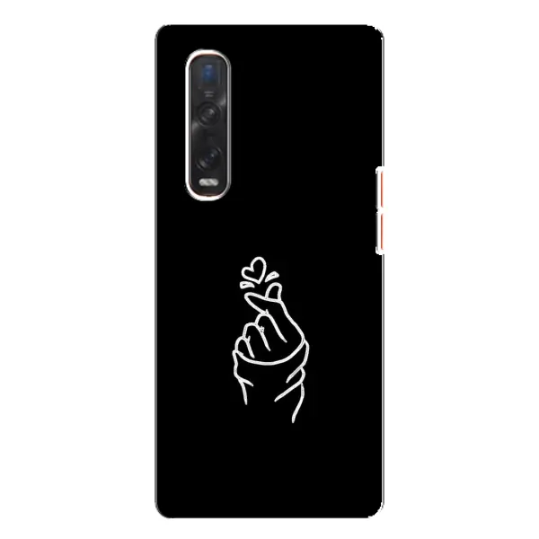 Чехол с рисунком «Знак Сердечка» для OPPO Find X3 Pro Чехол с рисунком «Знак Сердечка» для OPPO Find X3 Pro