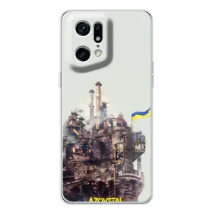 Чехлы на военную тематику для OPPO Find X5 Pro (Азовсталь)