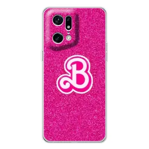 Силиконовый Чехол Барби Фильм на OPPO Find X5 Pro (B-barbie)
