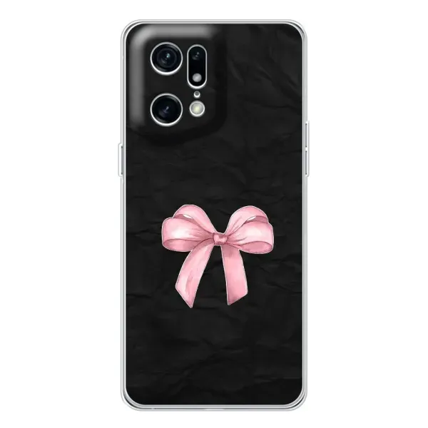 Чехол с рисунком «Бантик» для OPPO Find X5 Pro Чехол с рисунком «Бантик» для OPPO Find X5 Pro