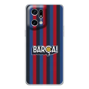 Чехол для OPPO Find X5 Pro (Барселона) (BARCA)
