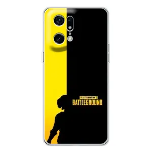 Чохол (TPU) з картинкою "Лого Пабг" на Фінд Х5 Про (Battlegrounds)