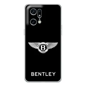 Чохли з тематикою "Круті машини" на OPPO Find X5 Pro (Logo Bentley)