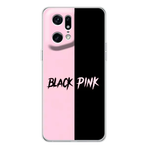 Чехол с рисунком «BLACK PINK» для OPPO Find X5 Pro