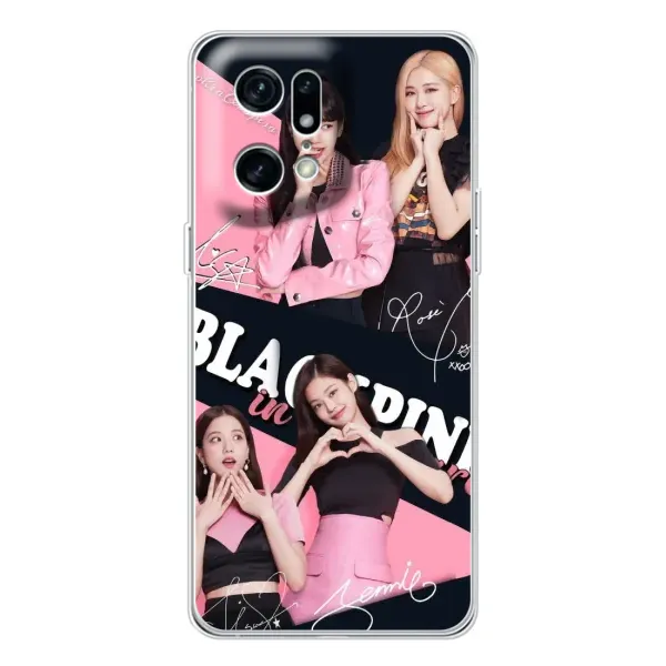 Чехол с рисунком «BLACKPINK» для OPPO Find X5 Pro