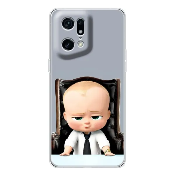 Чехол с рисунком «BOSS» для OPPO Find X5 Pro