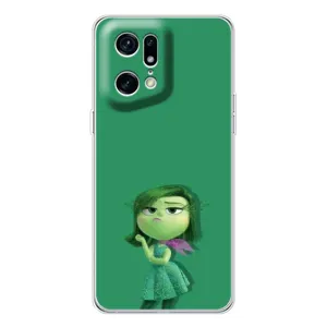 Чехол Головоломка для OPPO Find X5 Pro - (AlphaPrint) (Брезгливость)