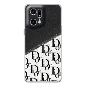 Чехол (Dior, Prada, YSL, Chanel) для OPPO Find X5 Pro (Диор)