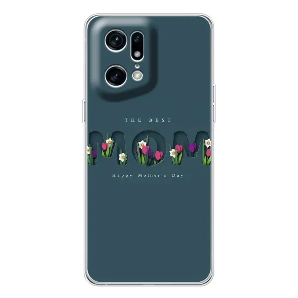 Чехол с рисунком «Ко дню мамы» для OPPO Find X5 Pro Чехол с рисунком «Ко дню мамы» для OPPO Find X5 Pro