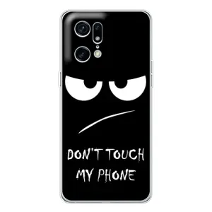 Чохол з прикольним текстом на OPPO Find X5 Pro (Dont)