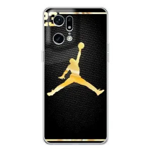 Силиконовый Чехол Nike Air Jordan на Финд Х5 Про (Джордан 23)