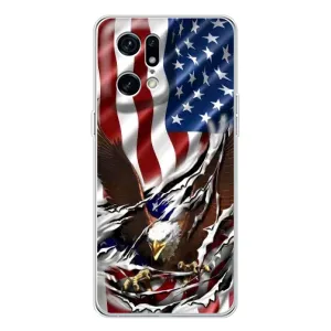 Чохол Прапор USA для OPPO Find X5 Pro (Прапор USA)