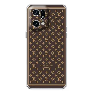 Силиконовый чехол для OPPO Find X5 Pro (ФОН Louis Vuitton Paris)