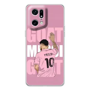 Чехлы Лео Месси в Майами на OPPO Find X5 Pro (GOAT MESSI)