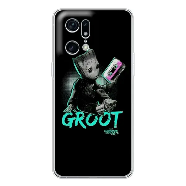 Чехол с рисунком «Groot» для OPPO Find X5 Pro Чехол с рисунком «Groot» для OPPO Find X5 Pro