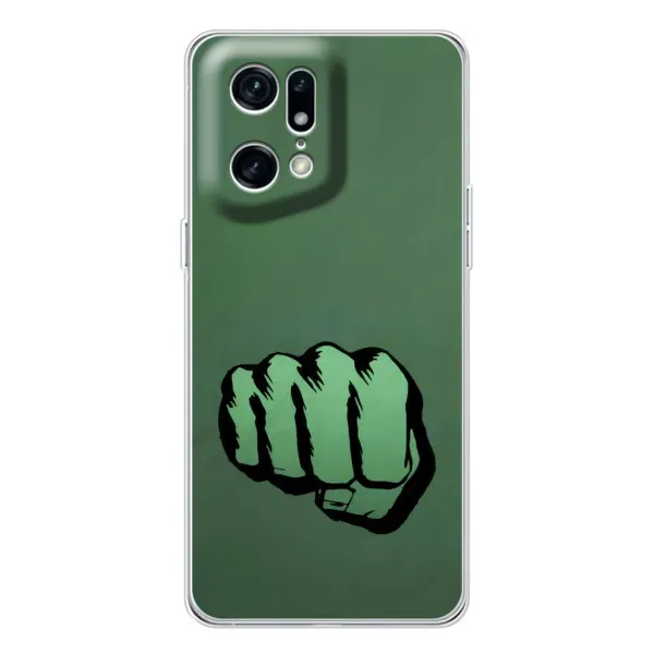 Чехол с рисунком «Халк» для OPPO Find X5 Pro Чехол с рисунком «Халк» для OPPO Find X5 Pro
