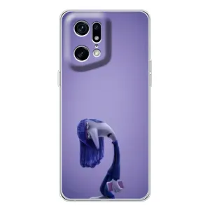 Чехол Головоломка для OPPO Find X5 Pro - (AlphaPrint) (Хандра)