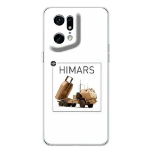 Чехлы на военную тематику для OPPO Find X5 Pro (HIMARS)