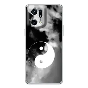 Чохли з прінтом Спортивна тематика для OPPO Find X5 Pro (Інь-Янь)