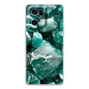 Чехол (Дорого -богато) на OPPO Find X5 Pro (Изумруд)