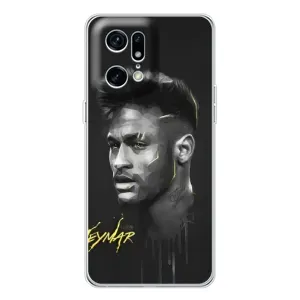 Силиконовый Чехол OPPO Find X5 Pro (Junior Neymar)