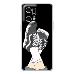 Чохол з Прикольним Принтом на OPPO Find X5 Pro (Кеди)