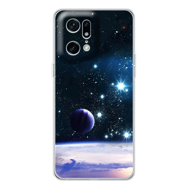 Чехол с рисунком «Космический вид» для OPPO Find X5 Pro Чехол с рисунком «Космический вид» для OPPO Find X5 Pro