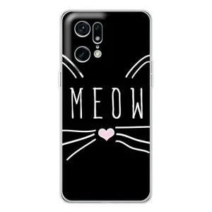 Бампер с изображением Котиков для Финд Х5 Про (КОТИК MEOW)